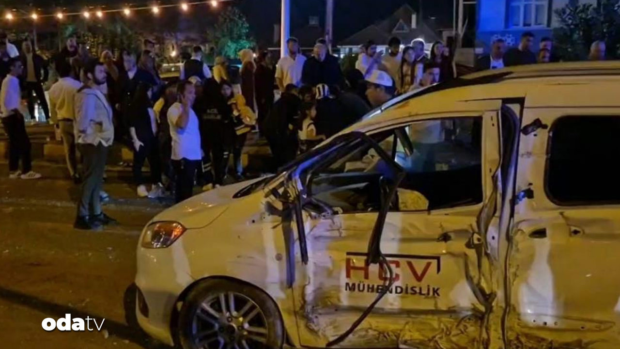 Düğün dönüşü feci kaza: 21 yaralı